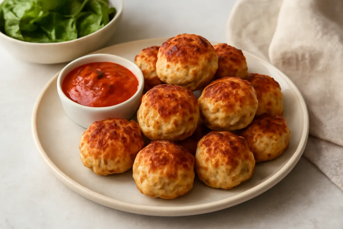 Baked Chicken Meatballs Recipe