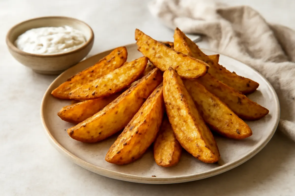 Baked Potato Wedges Recipe