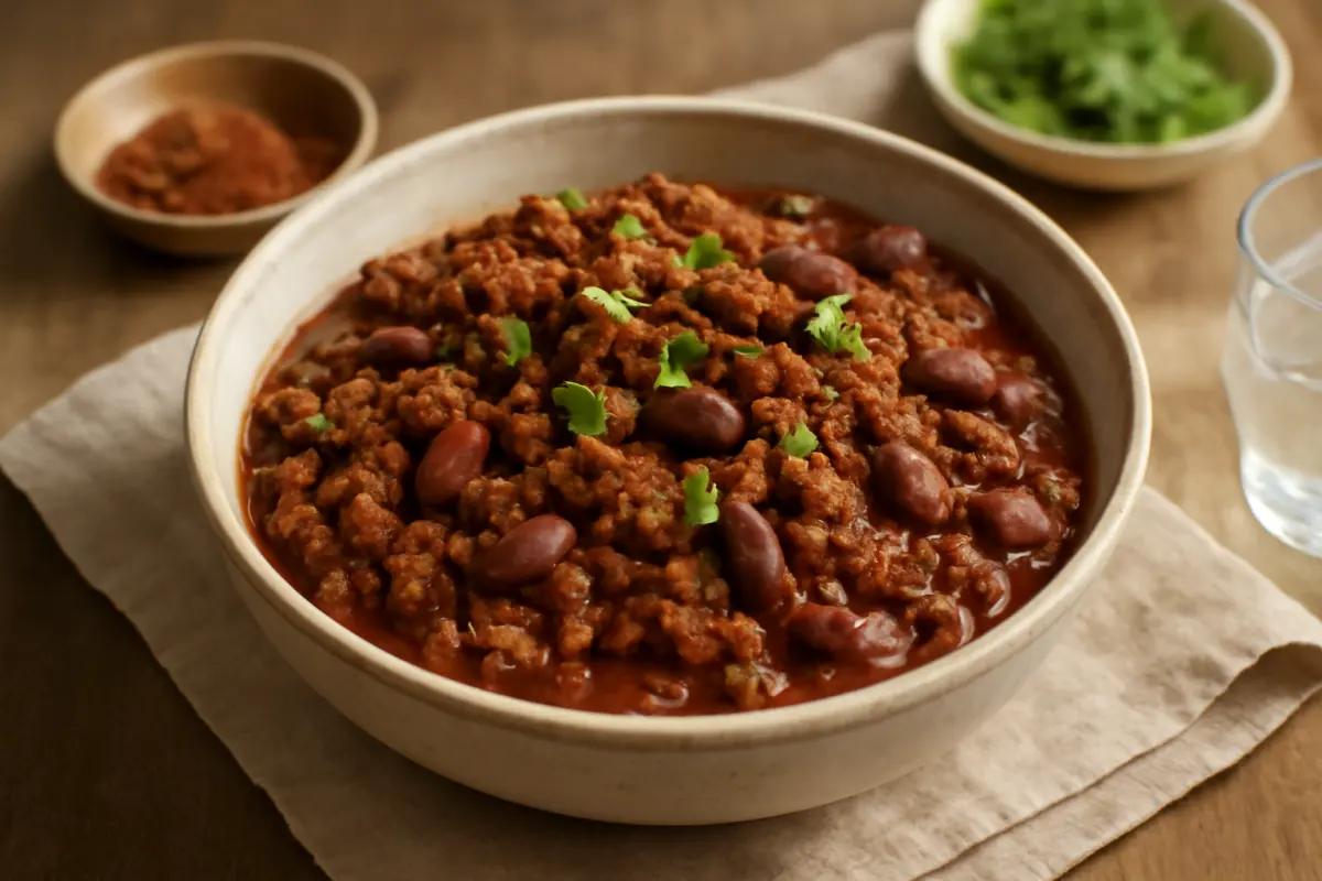 Beef Chili Dry Recipe
