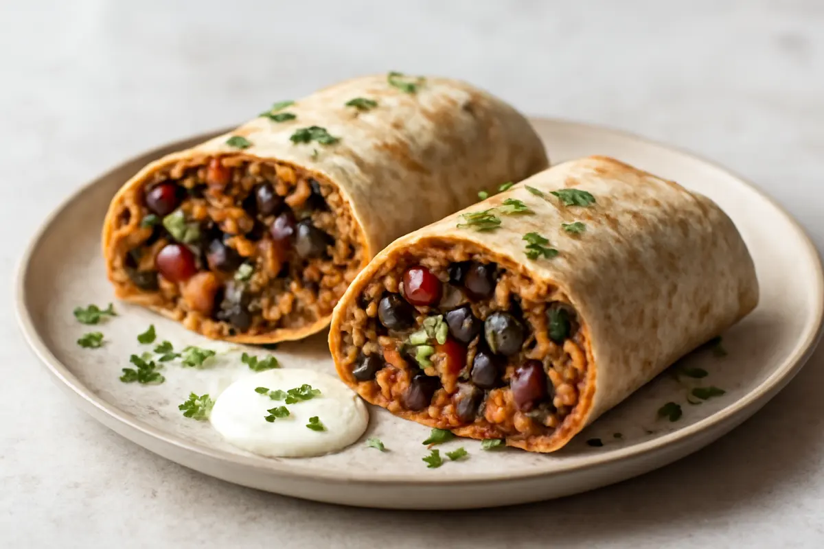 Black Bean Burrito Recipe