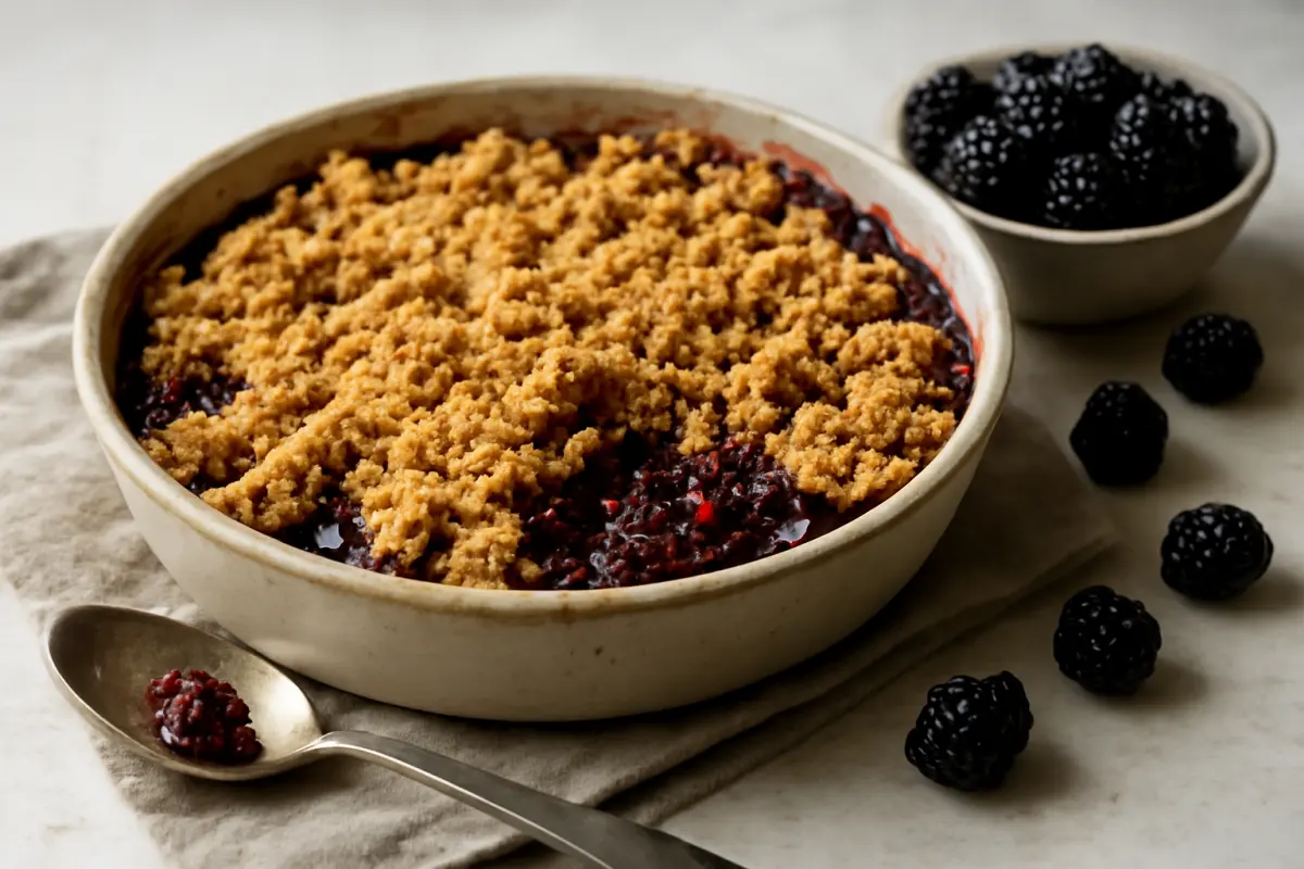 Blackberry Crumble Recipe