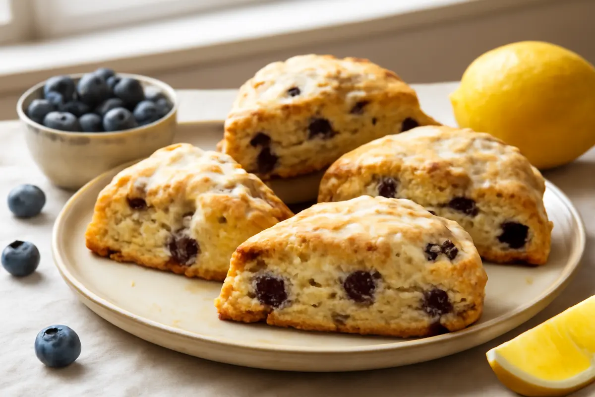 Blueberry Lemon Scones Recipe