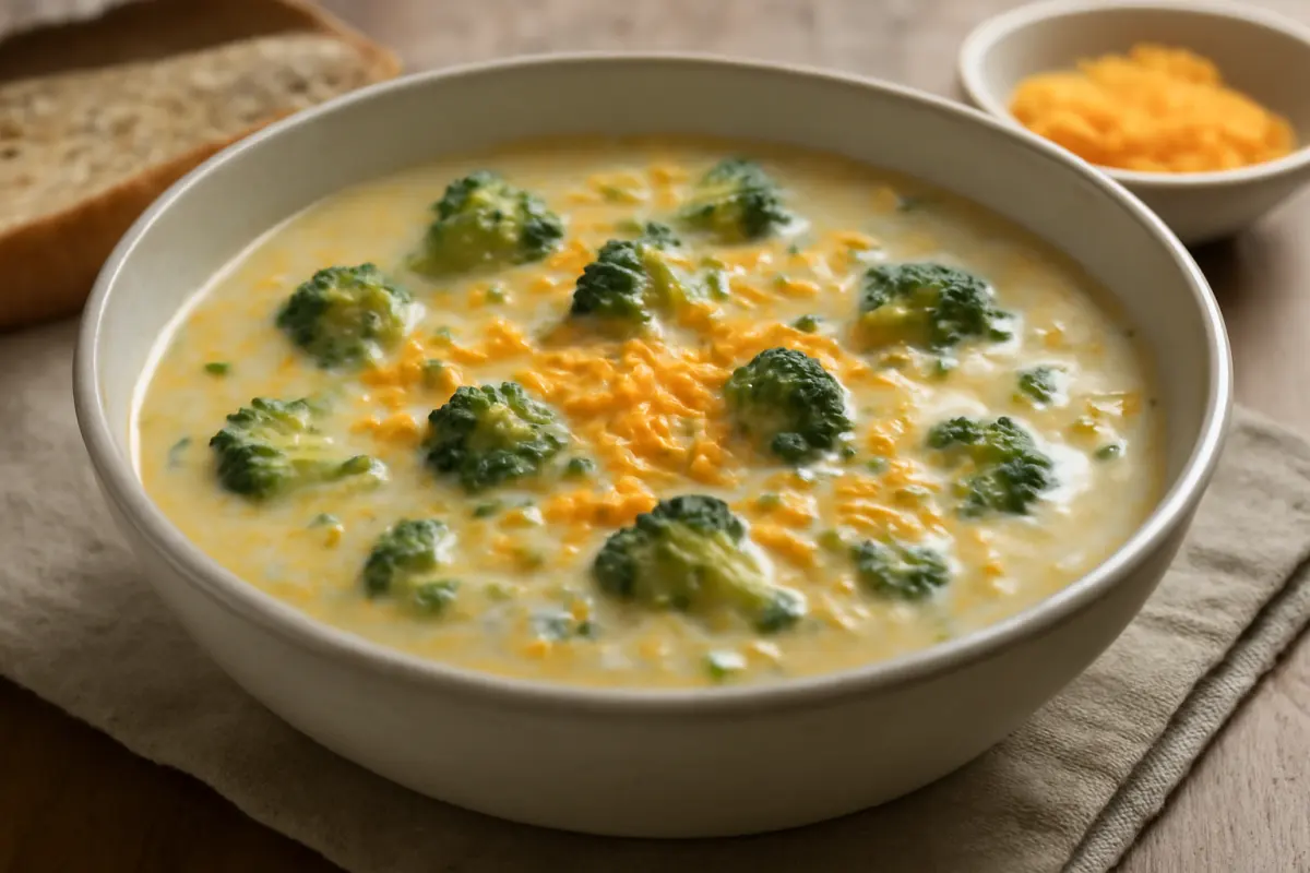 Broccoli Cheddar Soup Recipe