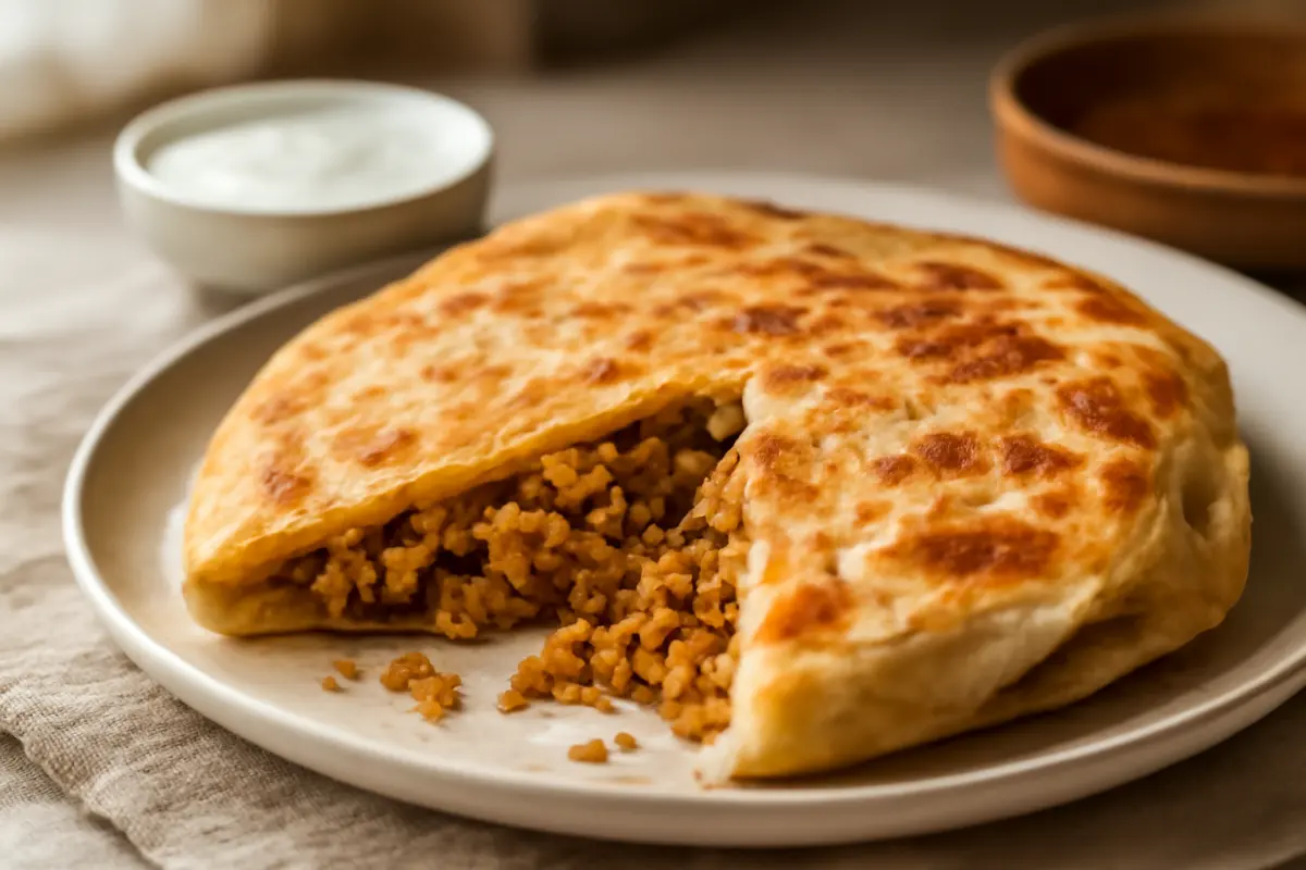 Chicken Qeema Paratha Recipe