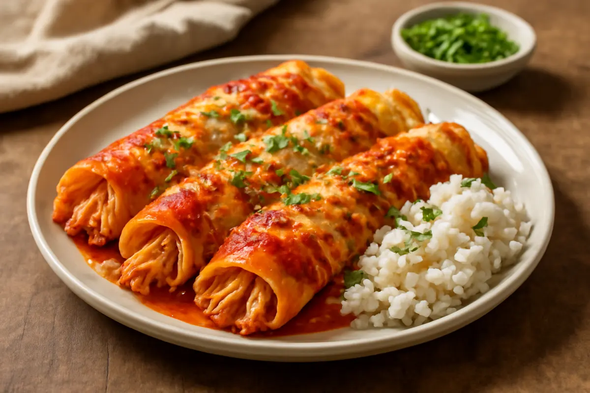 Classic Chicken Enchiladas Recipe