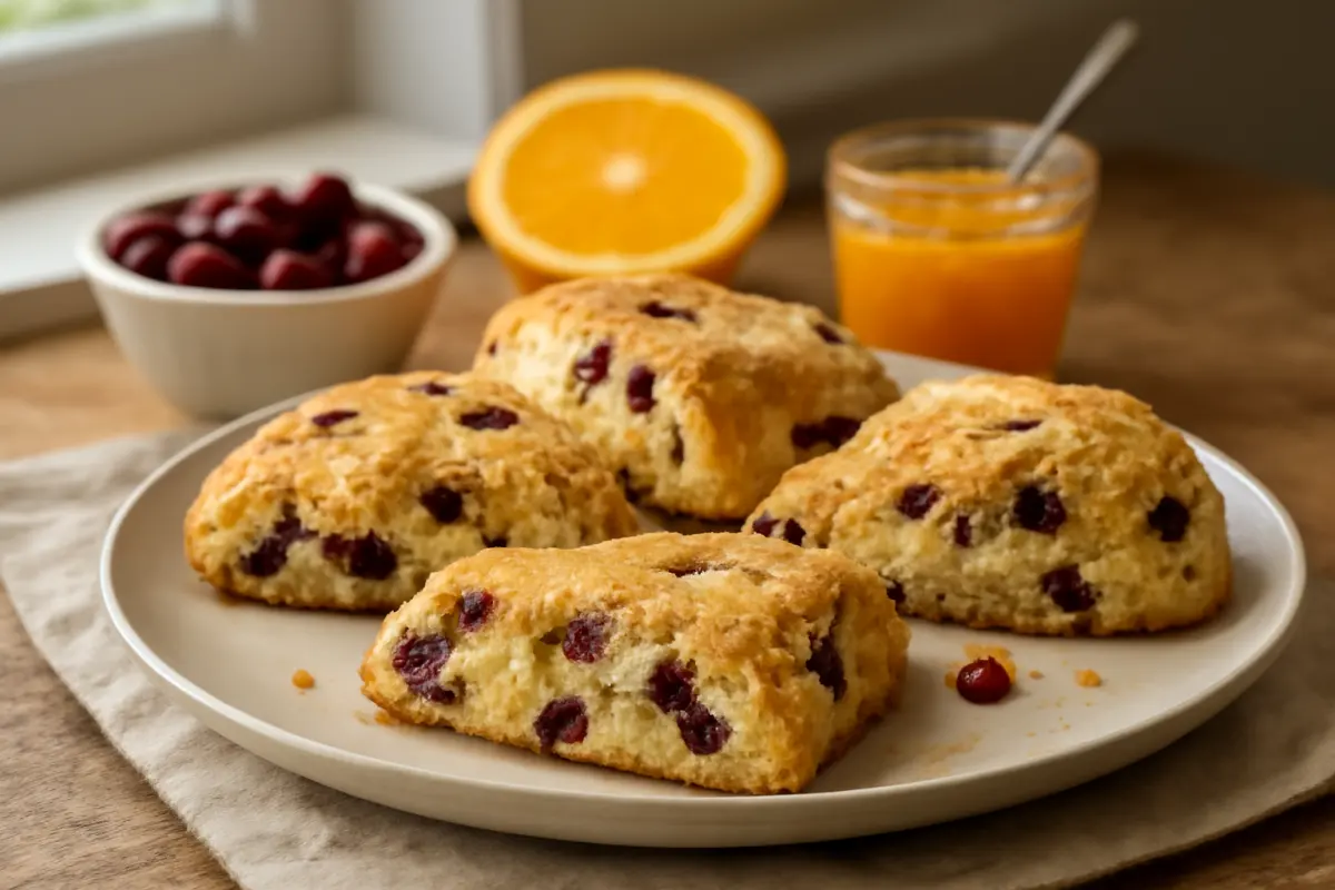 Cranberry Orange Scones Recipe