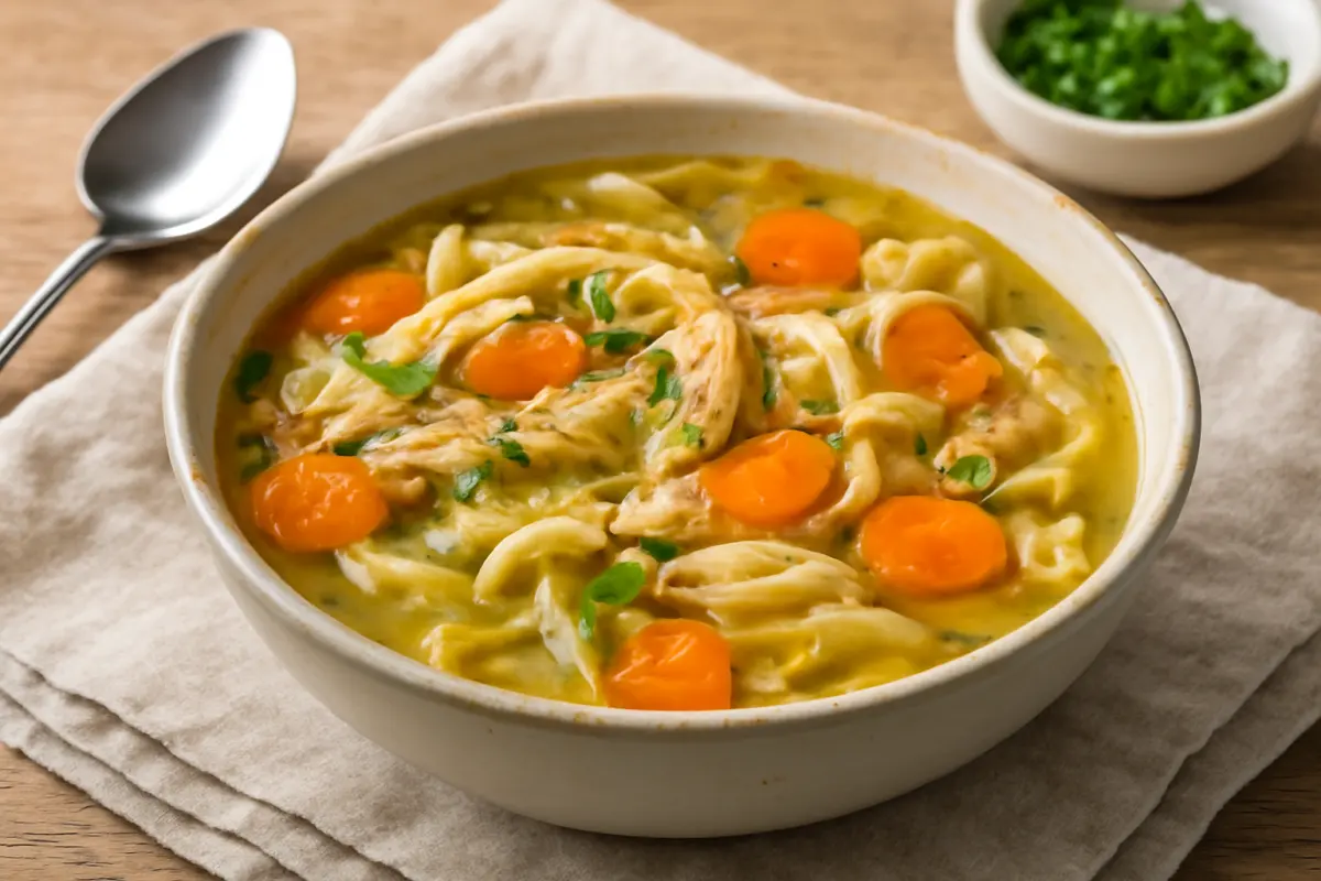 Homemade Chicken Noodle Soup Recipe