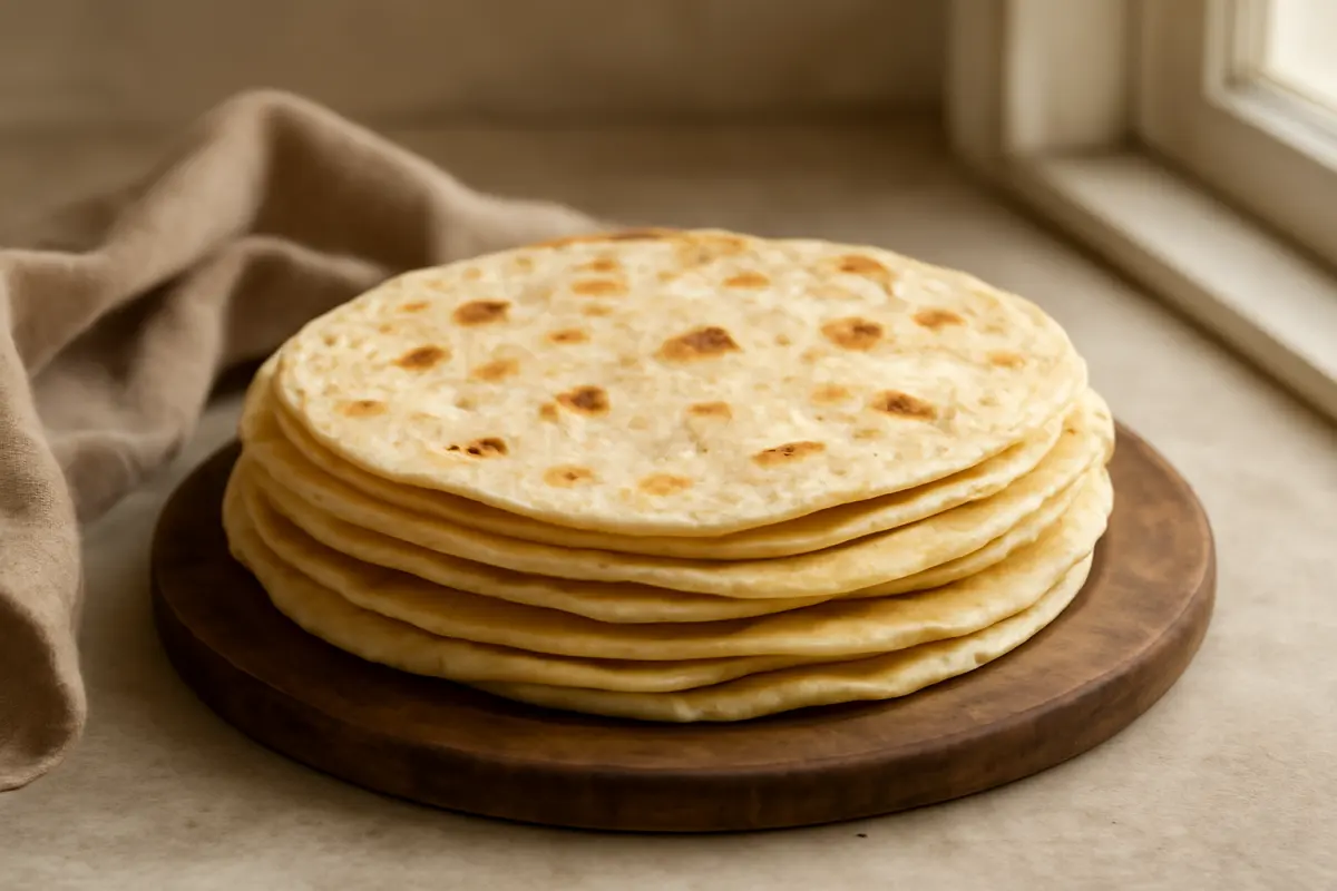 Homemade Flour Tortillas Recipe