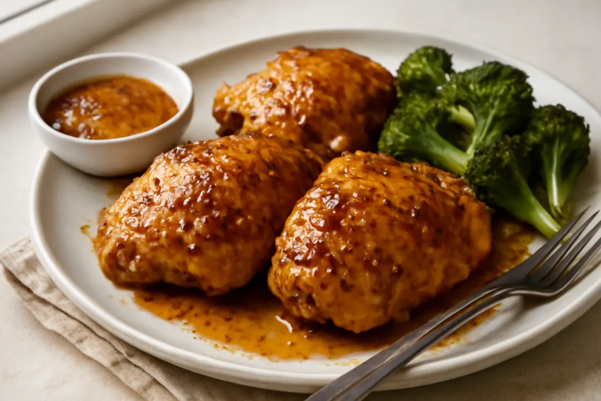 Honey Mustard Chicken Thighs Recipe