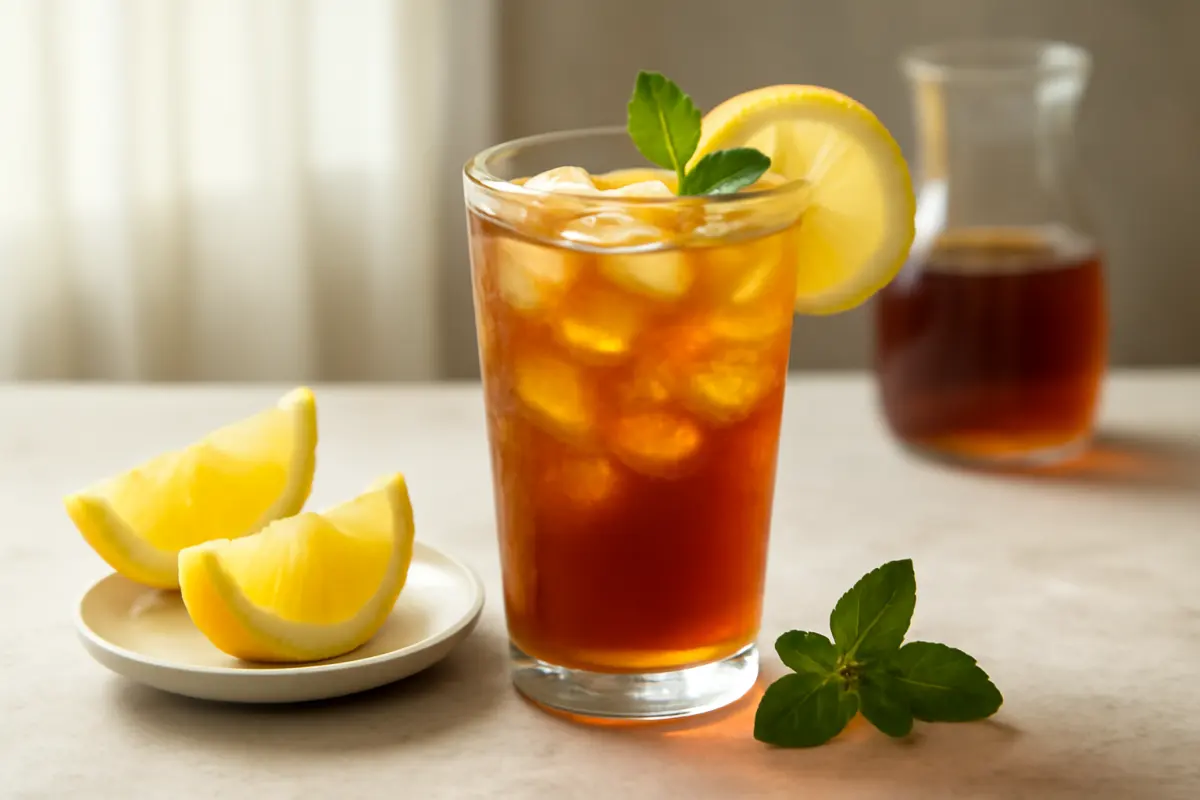 Iced Lemon Tea Recipe