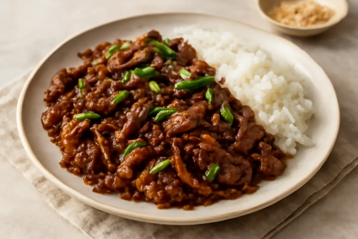 Korean Beef Bulgogi Recipe