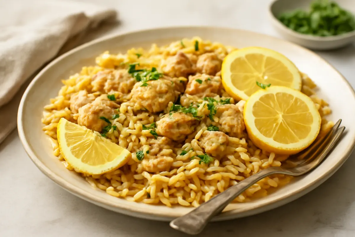 Lemon Chicken Orzo Recipe
