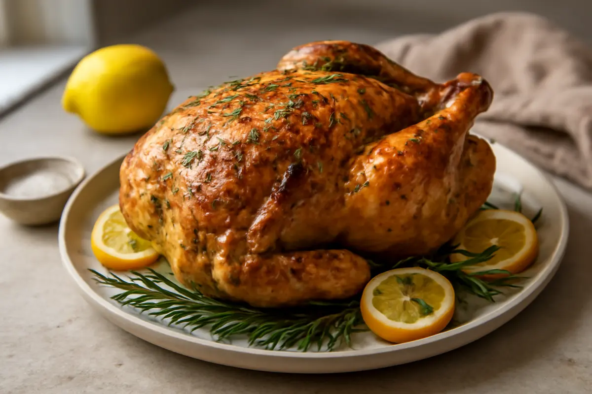 Lemon Herb Roasted Chicken Recipe