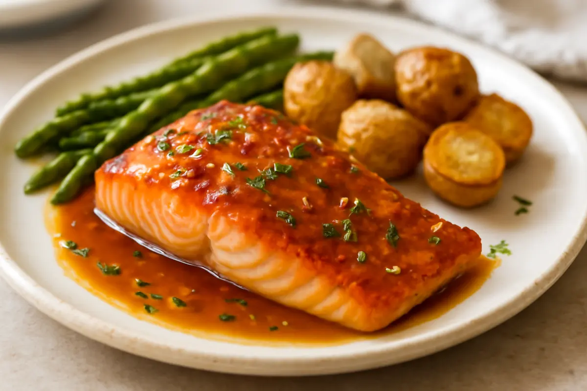 Maple Glazed Salmon Recipe