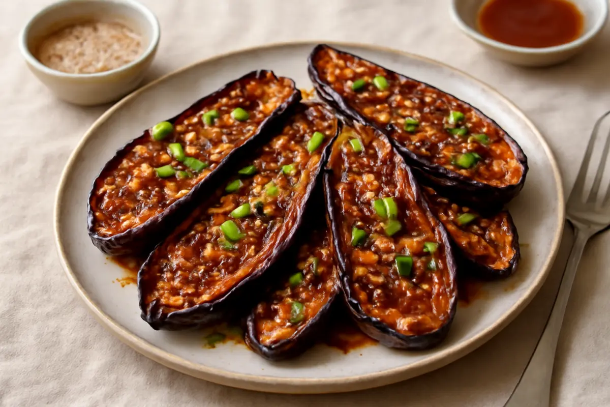 Miso Glazed Eggplant Recipe