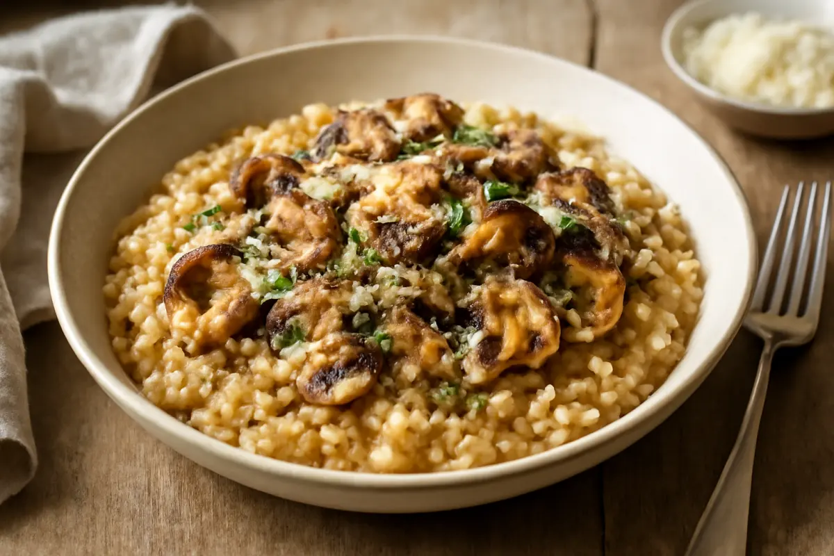 Mushroom Risotto Recipe