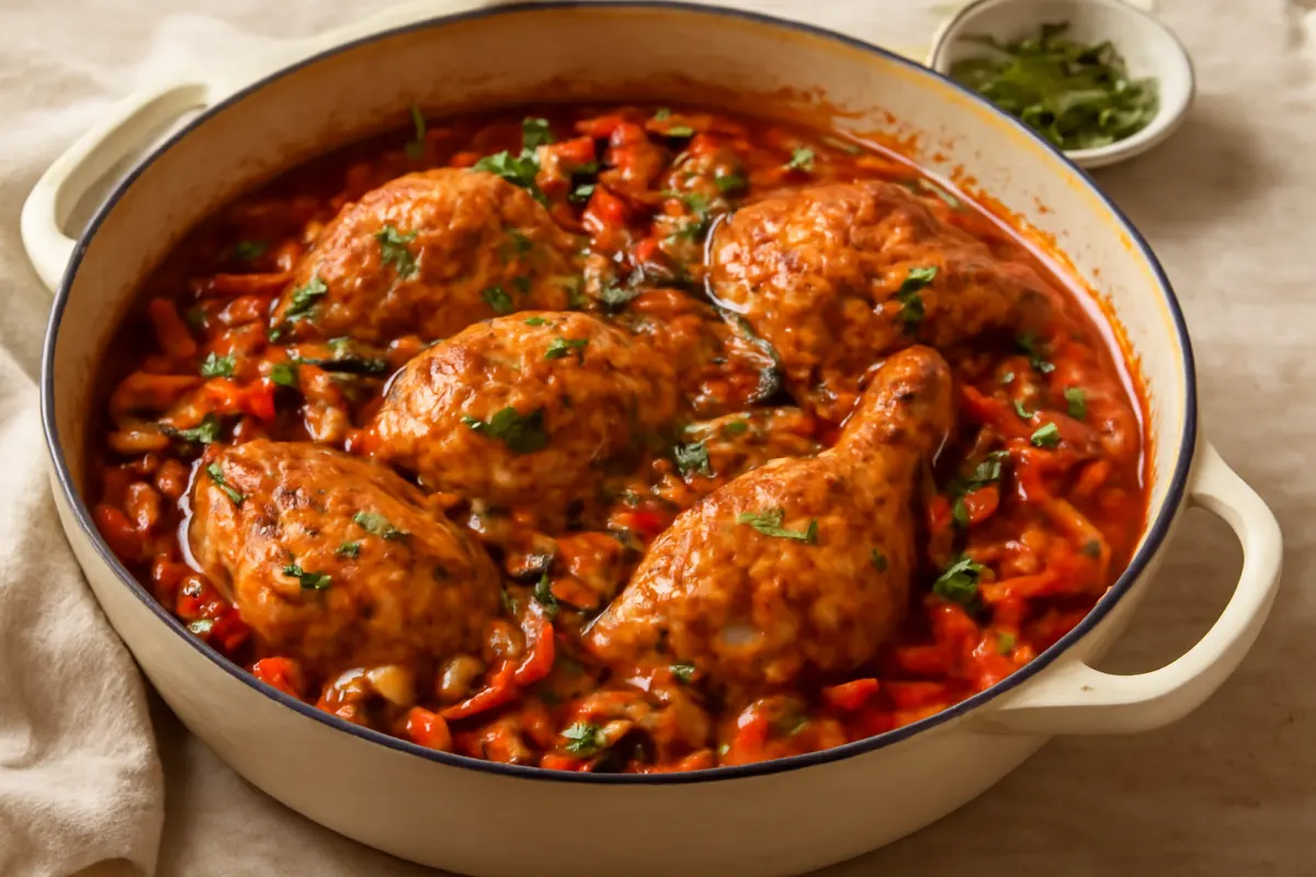 One-Pot Chicken Cacciatore Recipe