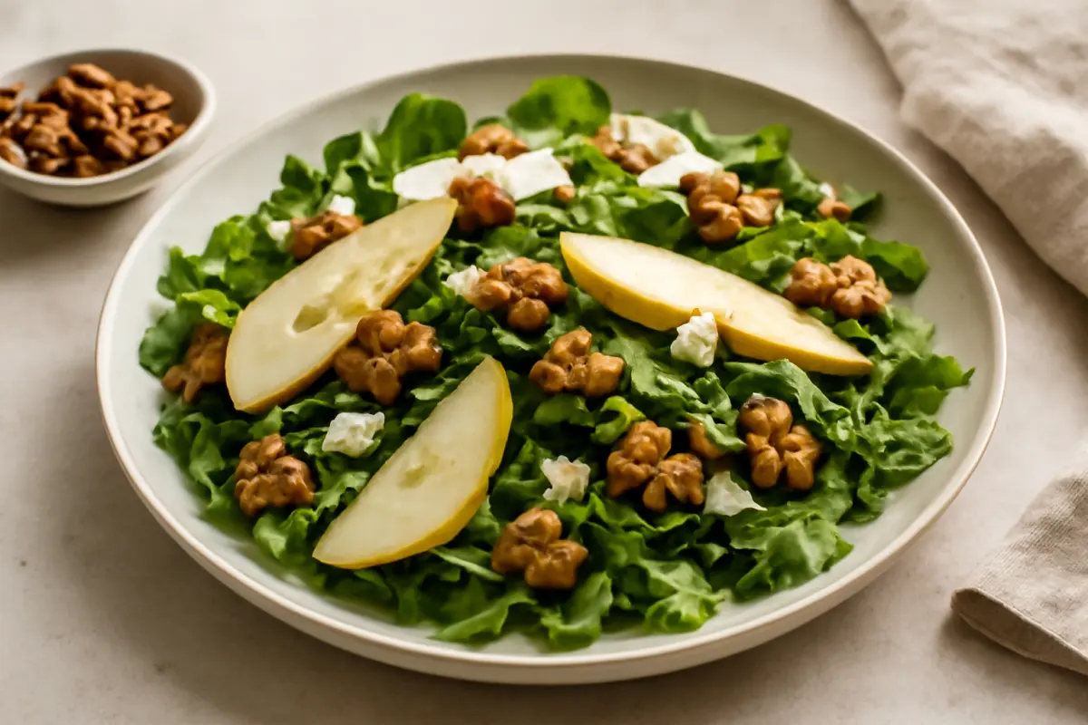 Pear Walnut Salad Recipe