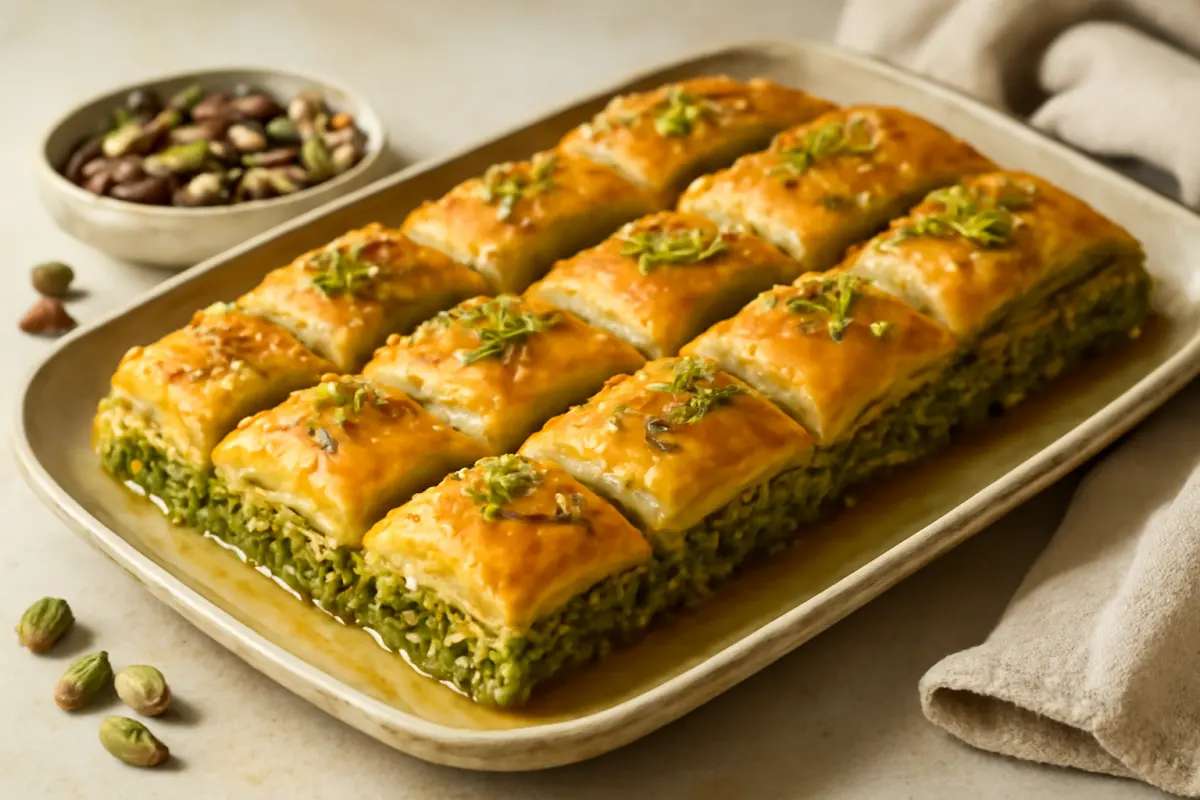 Pistachio Baklava Recipe