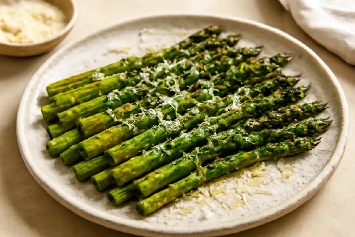 Roasted Asparagus With Parmesan Recipe