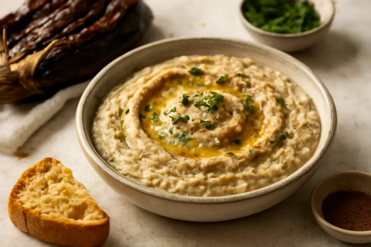 Roasted Eggplant Dip Recipe