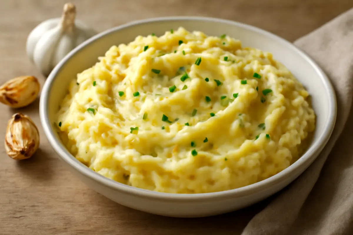 Roasted Garlic Mashed Potatoes Recipe