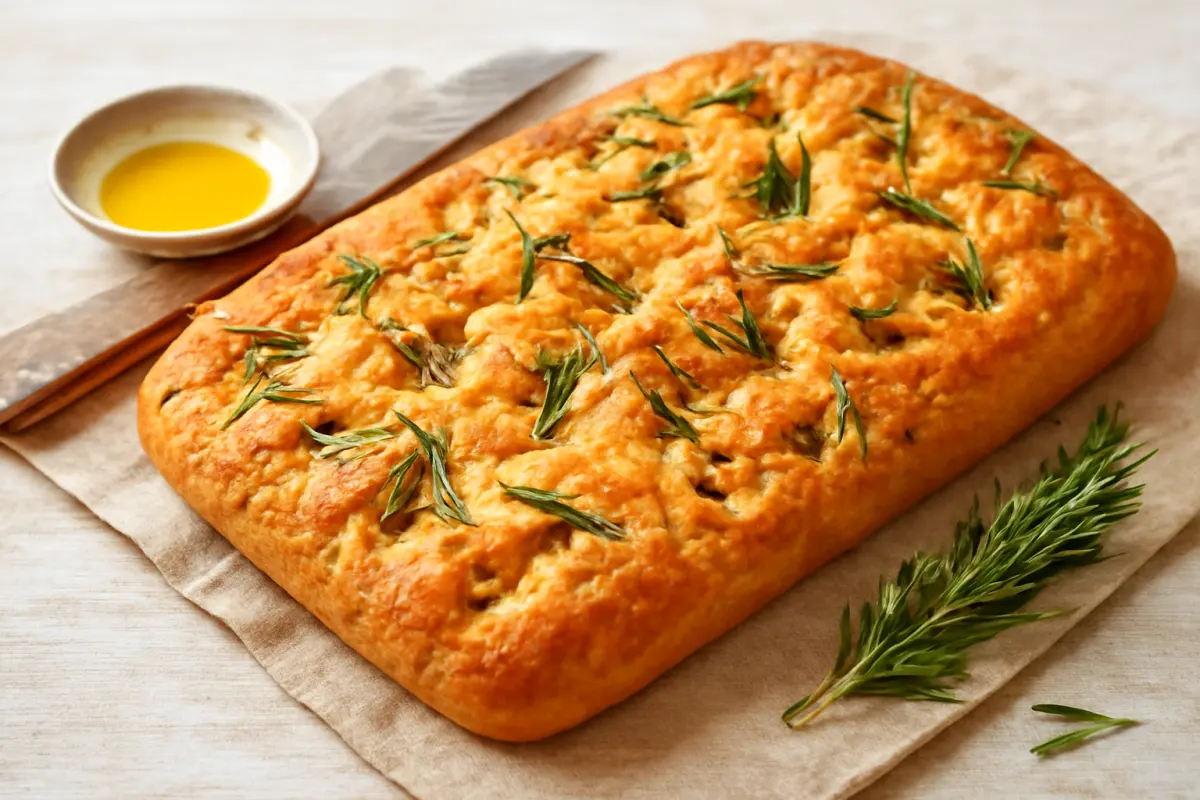 Rosemary Garlic Focaccia Recipe