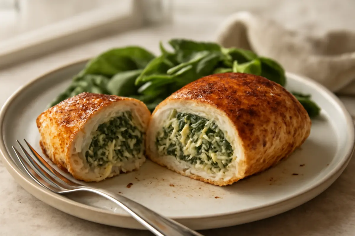 Spinach Artichoke Stuffed Chicken Recipe
