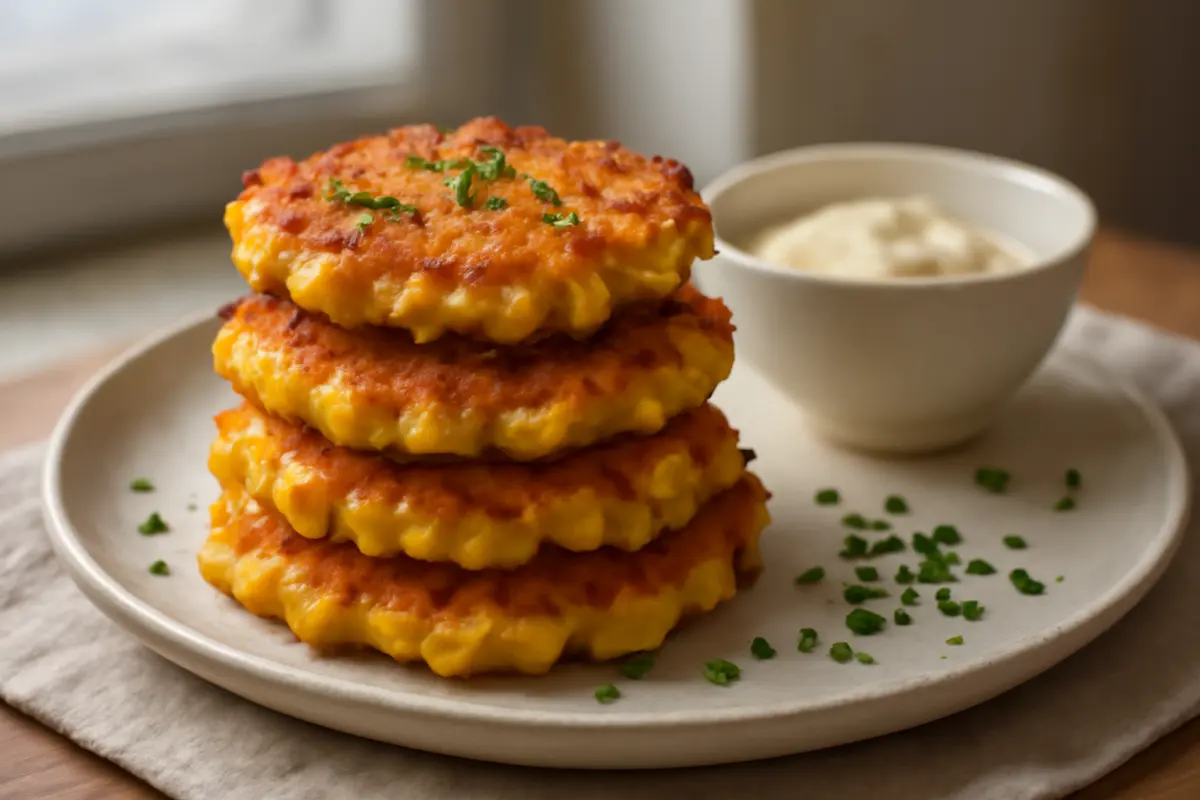 Sweet Corn Fritters Recipe