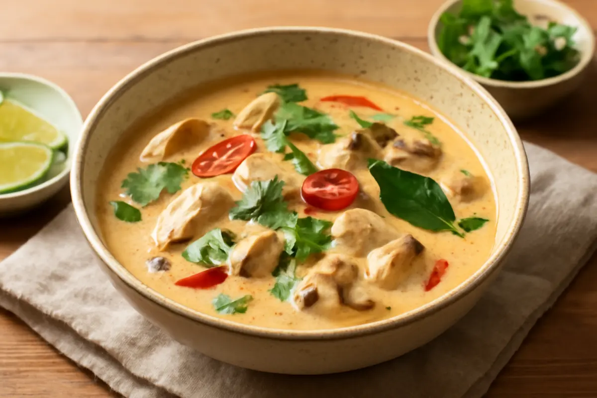 Thai Coconut Soup Recipe
