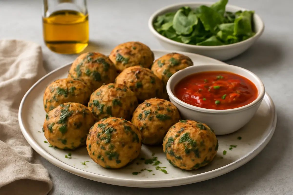 Turkey Spinach Meatballs Recipe
