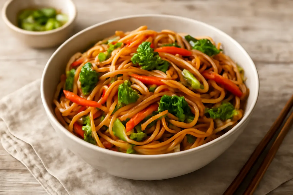 Vegetable Lo Mein Recipe