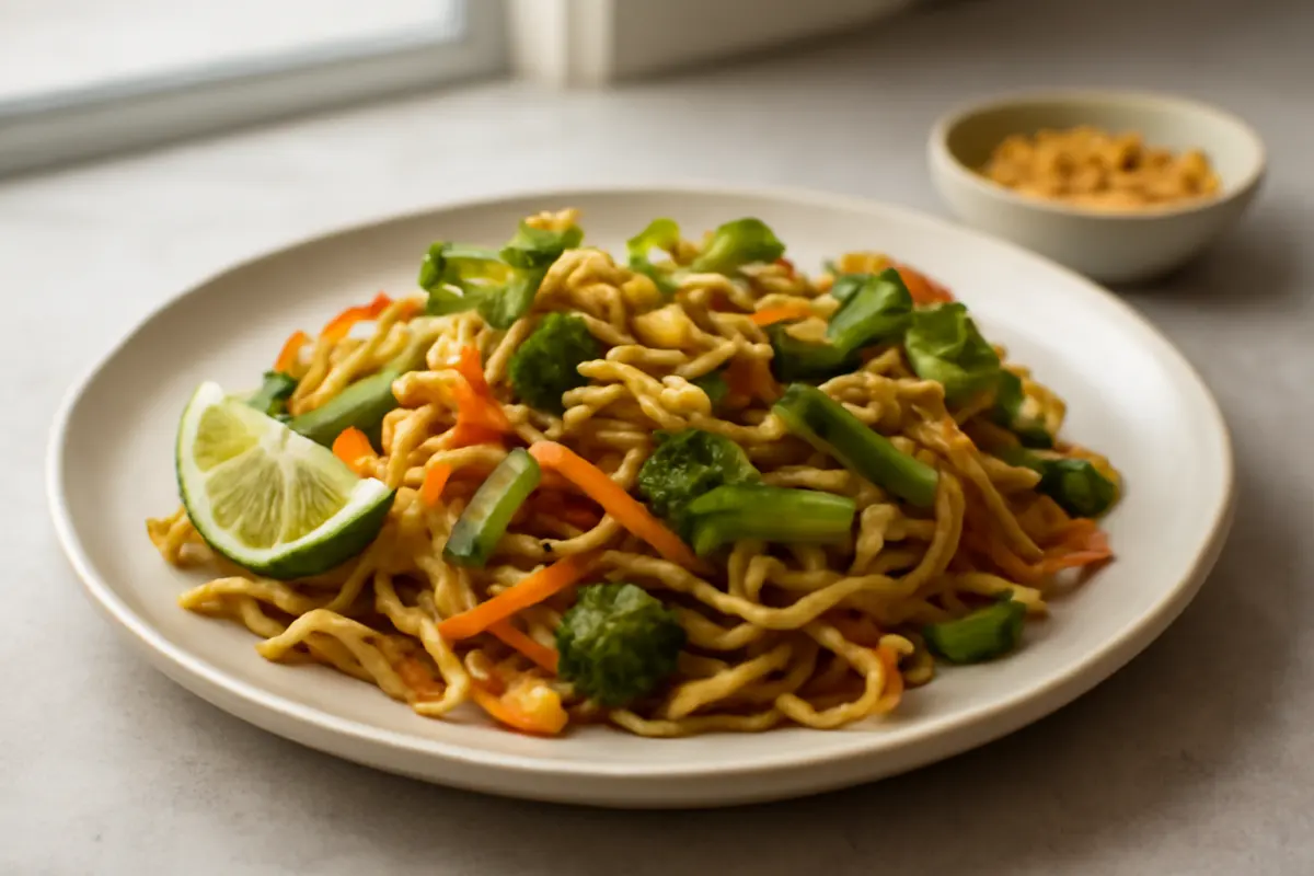 Vegetable Pad Thai Recipe