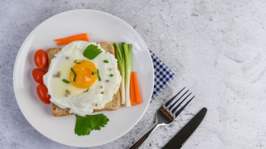 Fluffy Egg White Omelette