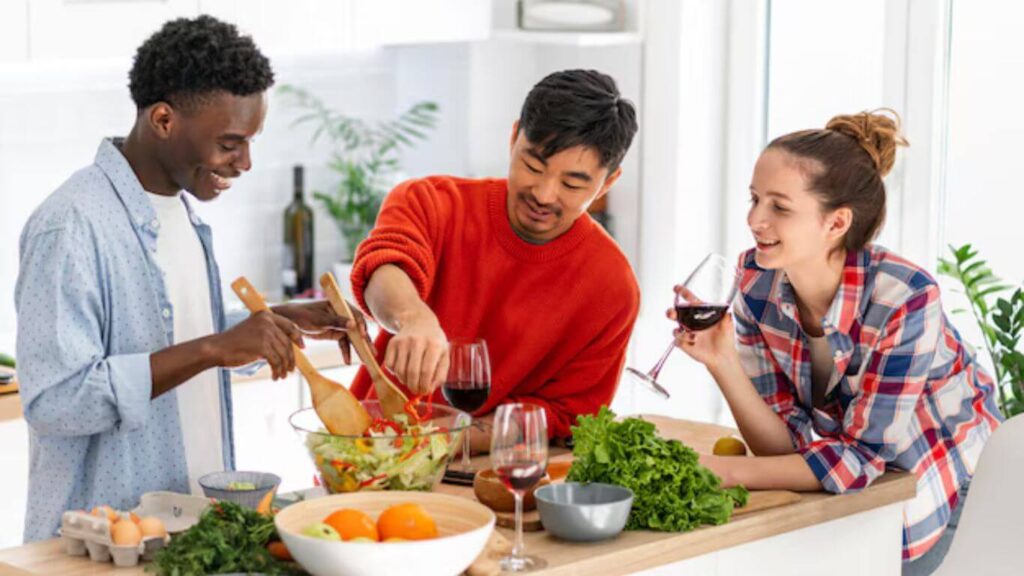 Making Pasta Salad for a Large Group